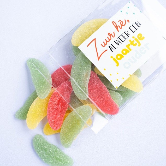 Brievenbussnoep | Zure bommen | 250 gr