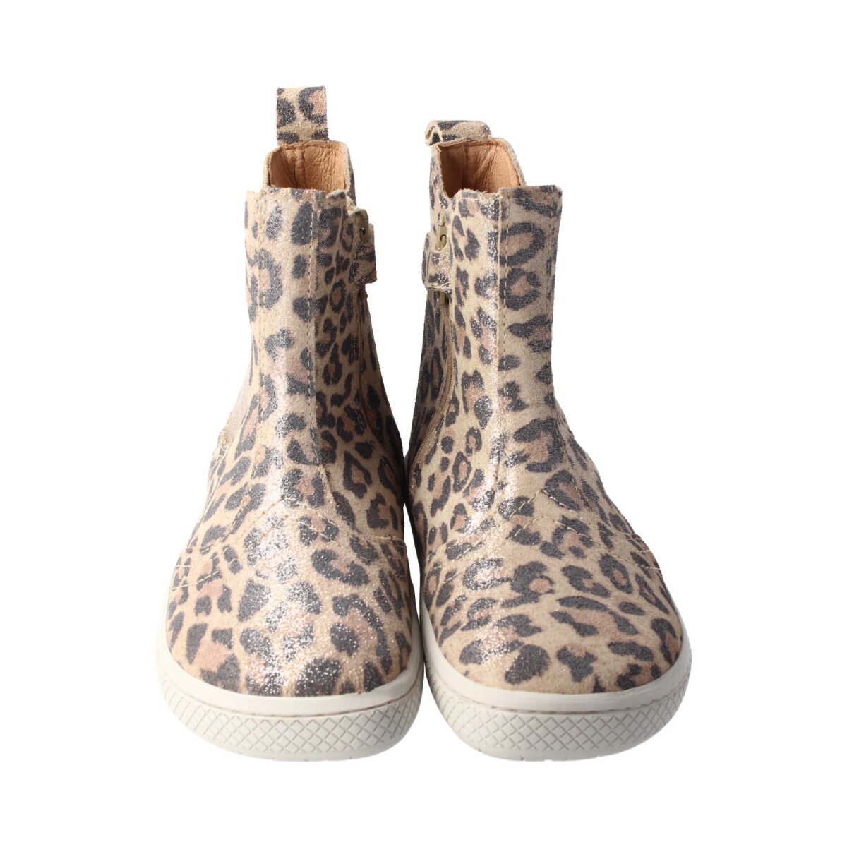 ML4110-99 glitter leo CHELSEA-CITY nappa leather zipper Weite/M