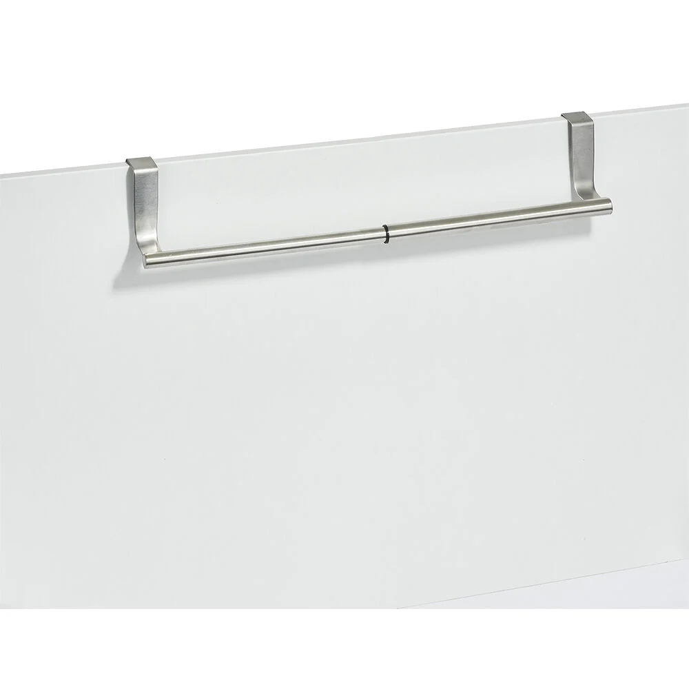 Barre extensible porte torchon pour porte de placard cuisine