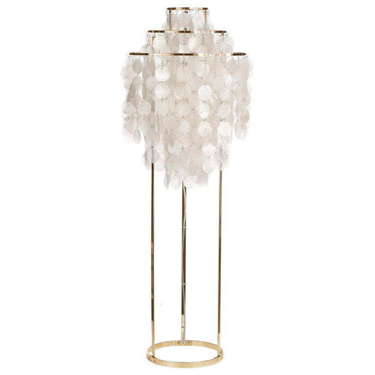 Verpan Fun 1 STM vloerlamp messing
