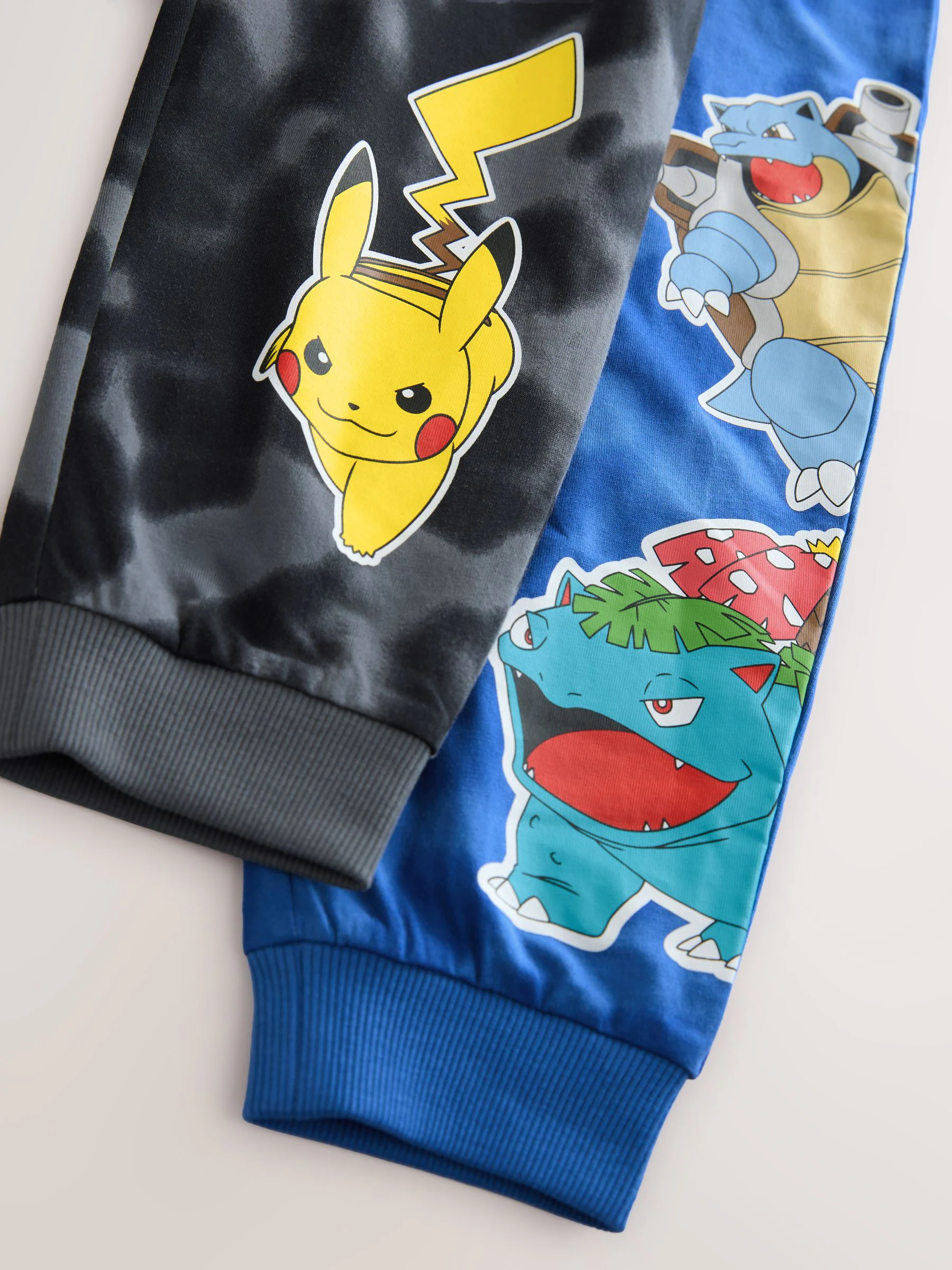 Blauw/zwart Pokemon - Licentie Joggingbroeken Pyjama's 2 verpakking (3-14jr)