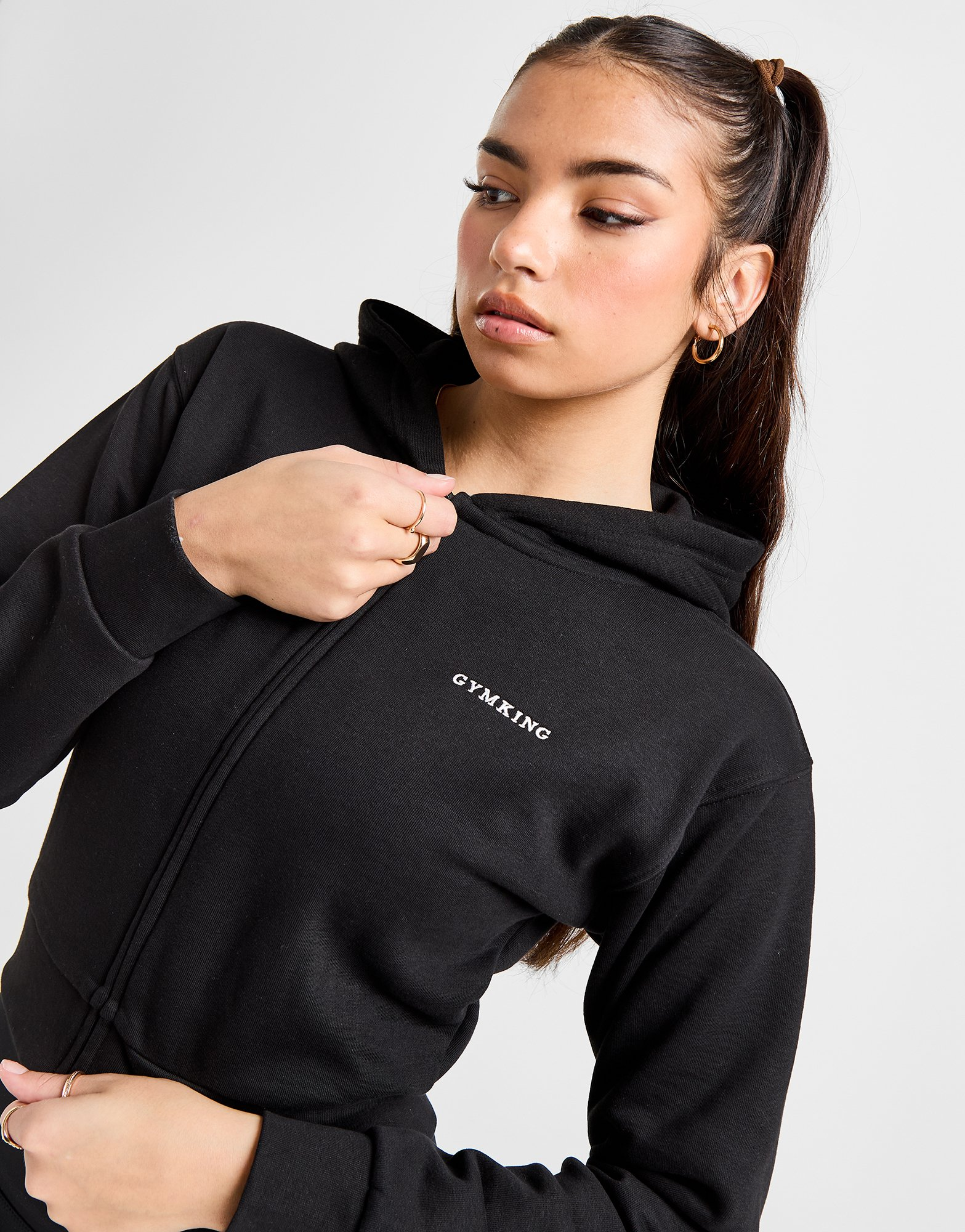Gym King Sweat à Capuche Zippé 365 Femme