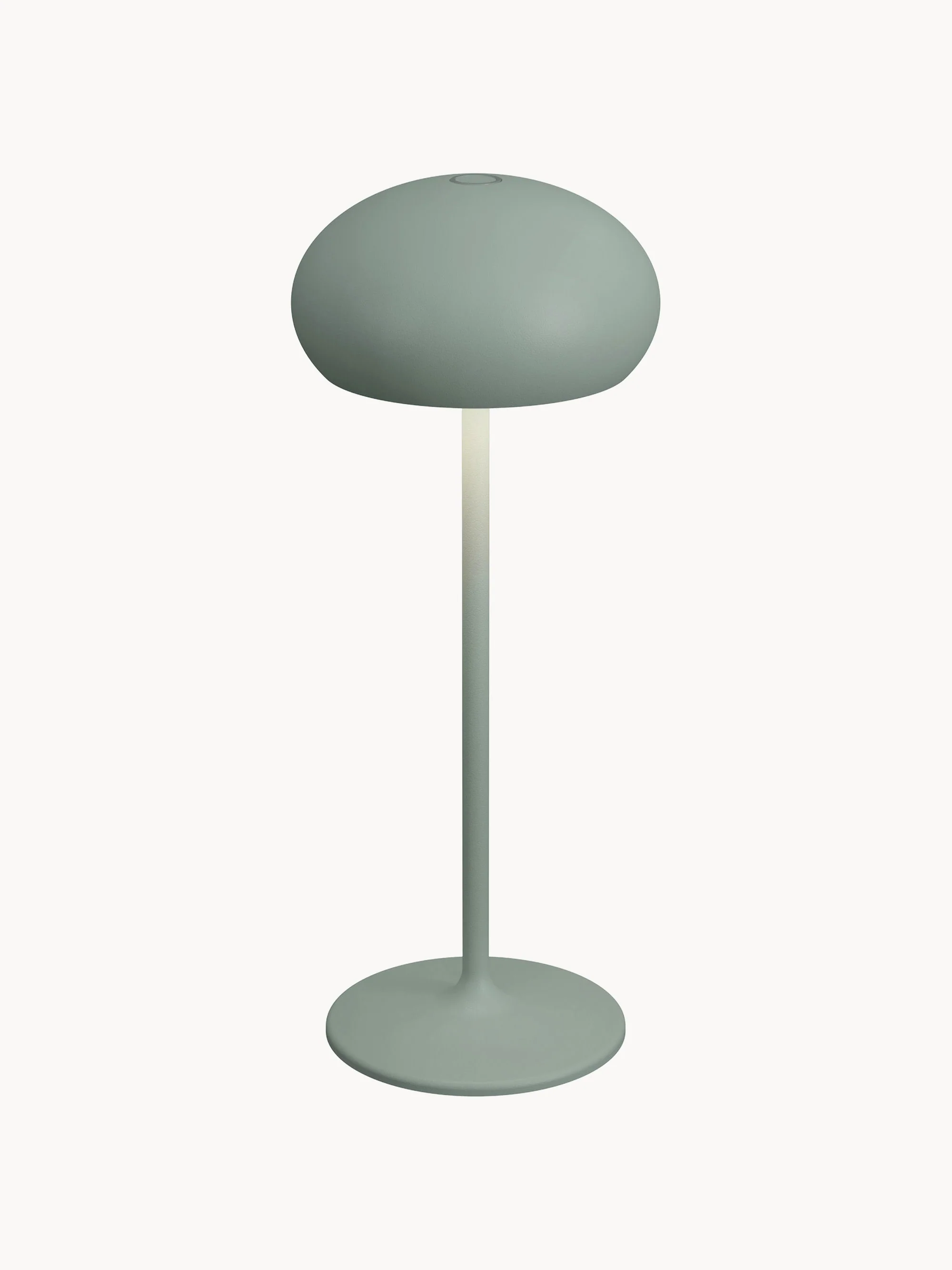 Draagbare outdoor LED-tafellamp Pebble, dimbaar