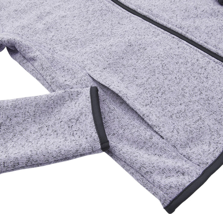 H2O Melvin Knit fleecetrøje Lilla