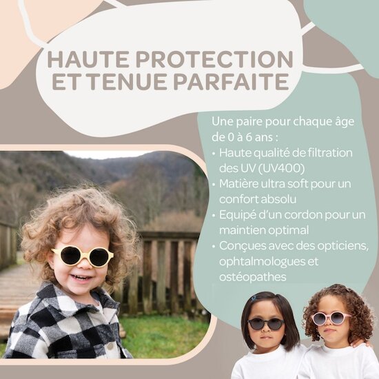 Lunettes soleil Delight   Dark Tortoise        9-24 mois   de               Béaba