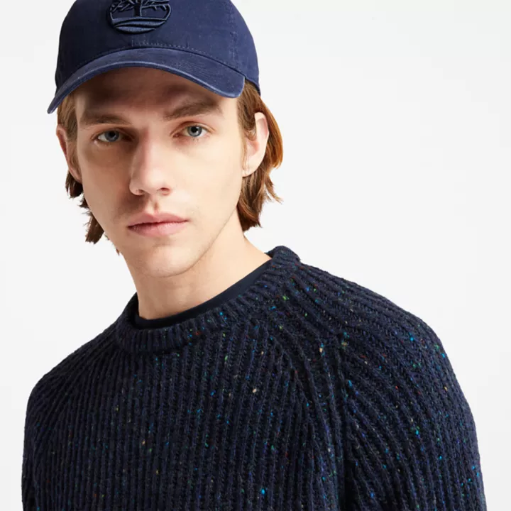 Casquette de base-ball en coton Soundview pour homme en bleu marine