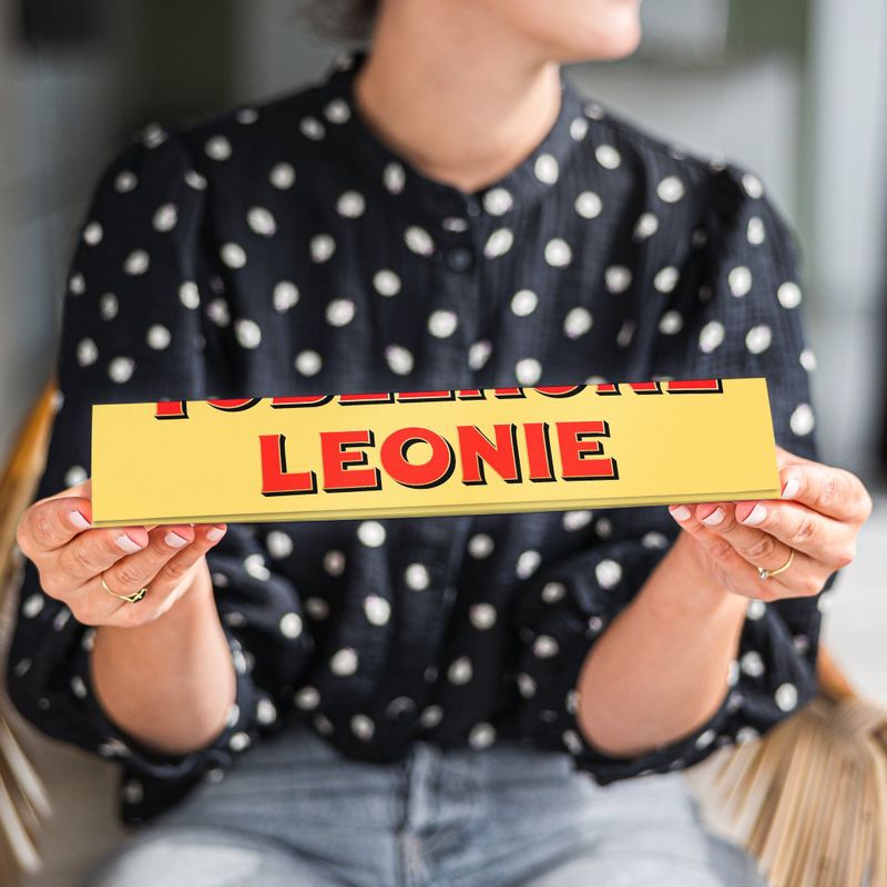 Toblerone - Chocoladereep - 360 gram - Gepersonaliseerd Geschenk