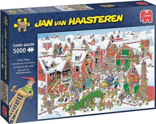 Jan van Haasteren - Het Dorp van de Kerstman - Legpuzzel - 5000 Stukjes