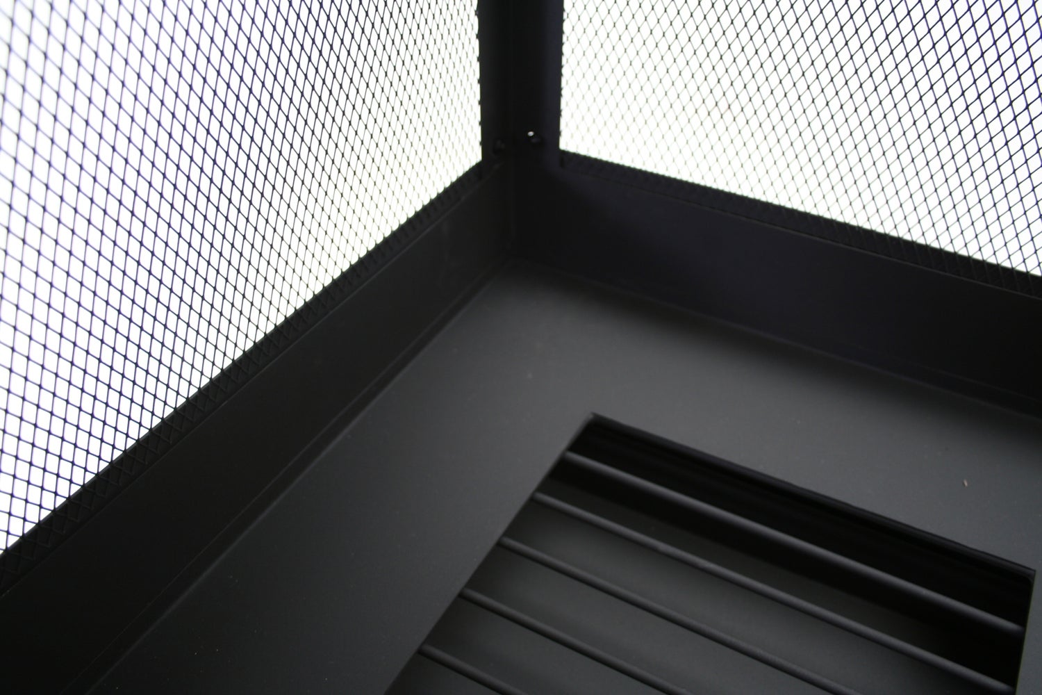 SenS-Line vuurhaard zwart 47 x 44 x 200 cm