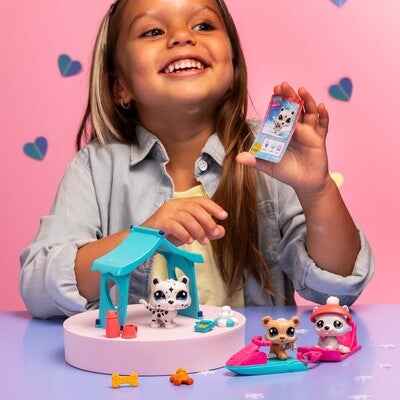 Littlest Pet Shop Snowy Day Lekesett