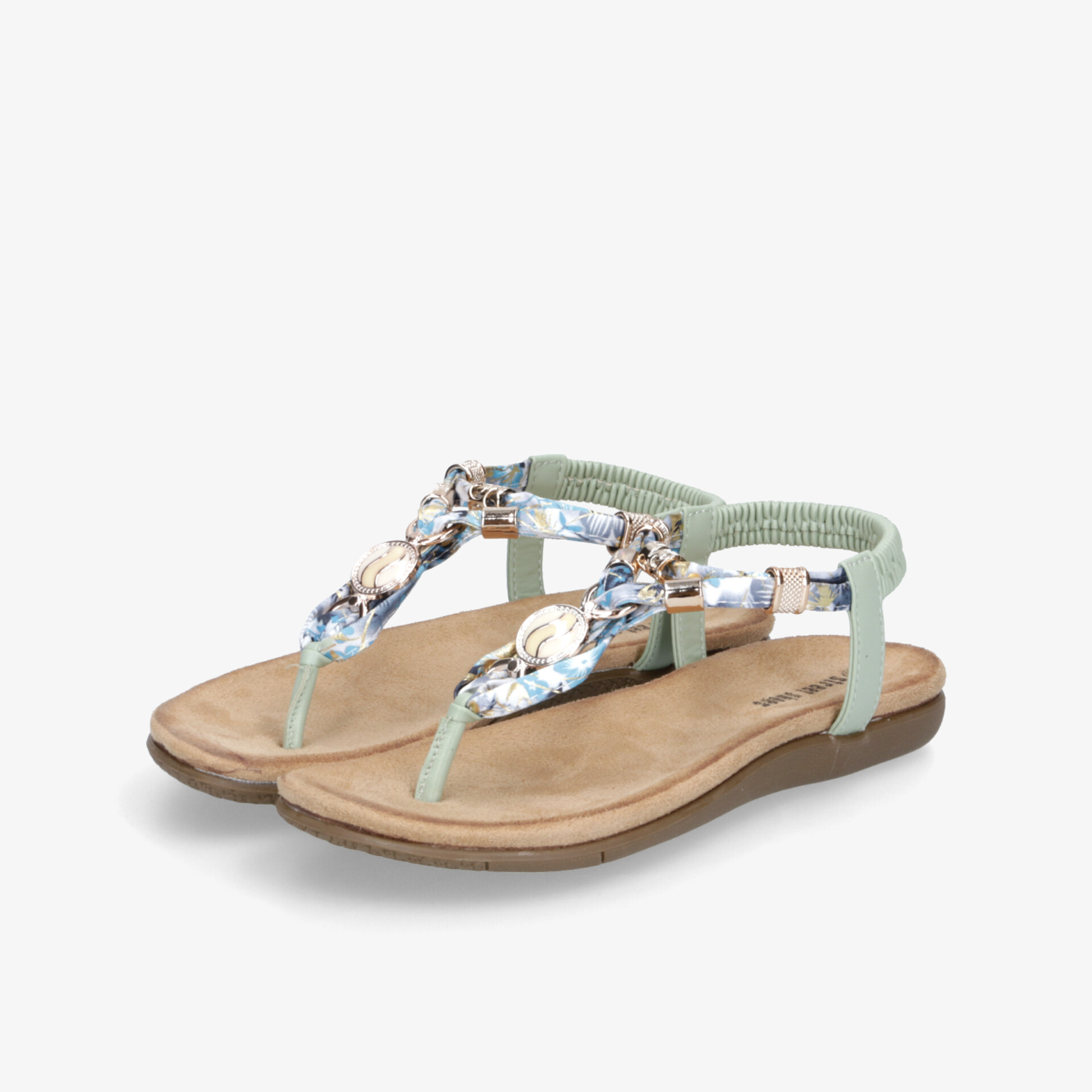 street shoes Damen Zehentrenner mint
