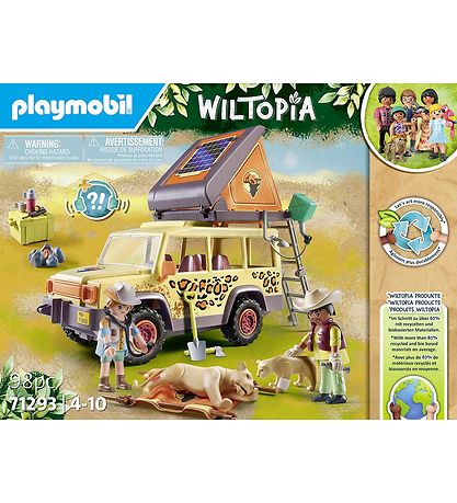 Playmobil Wiltopia - Med ATW Inde Hos L?verne - 71293 - 98 Dele