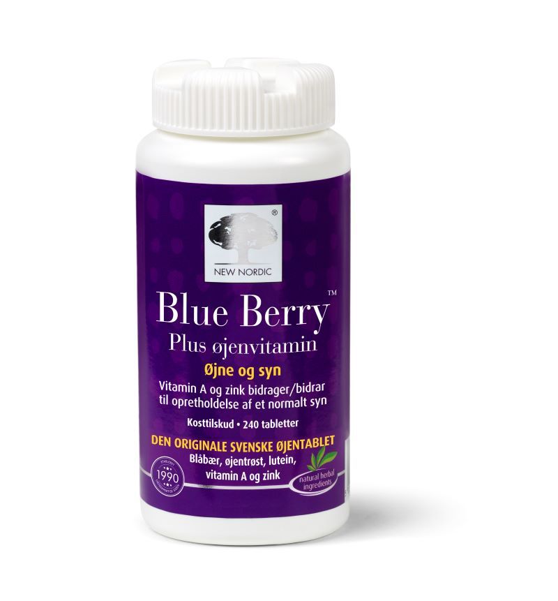 Blue Berry Plus 240 kapsler