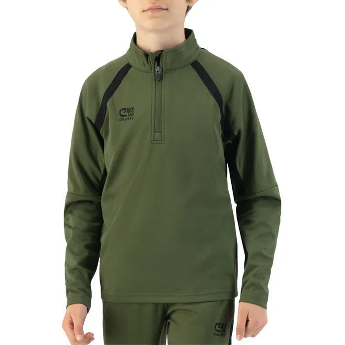 Cruyff Turn Tech Half Zip Trainingssweater Junior