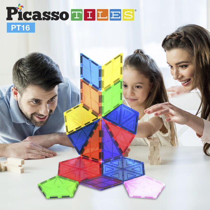 Legetøj Picasso Tiles 16pc Magnet
