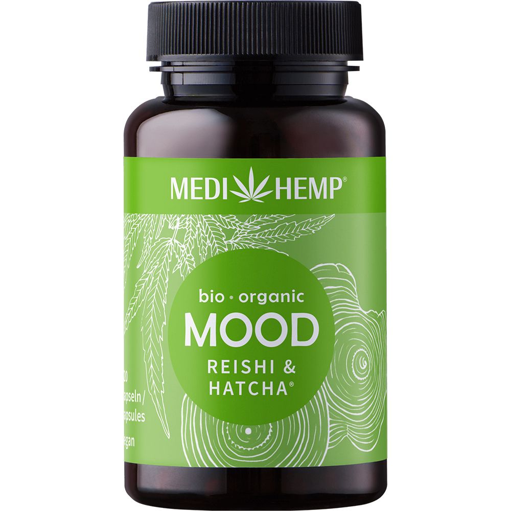 MEDIHEMP Bio MOOD Reishi-HATCHA® Kapseln