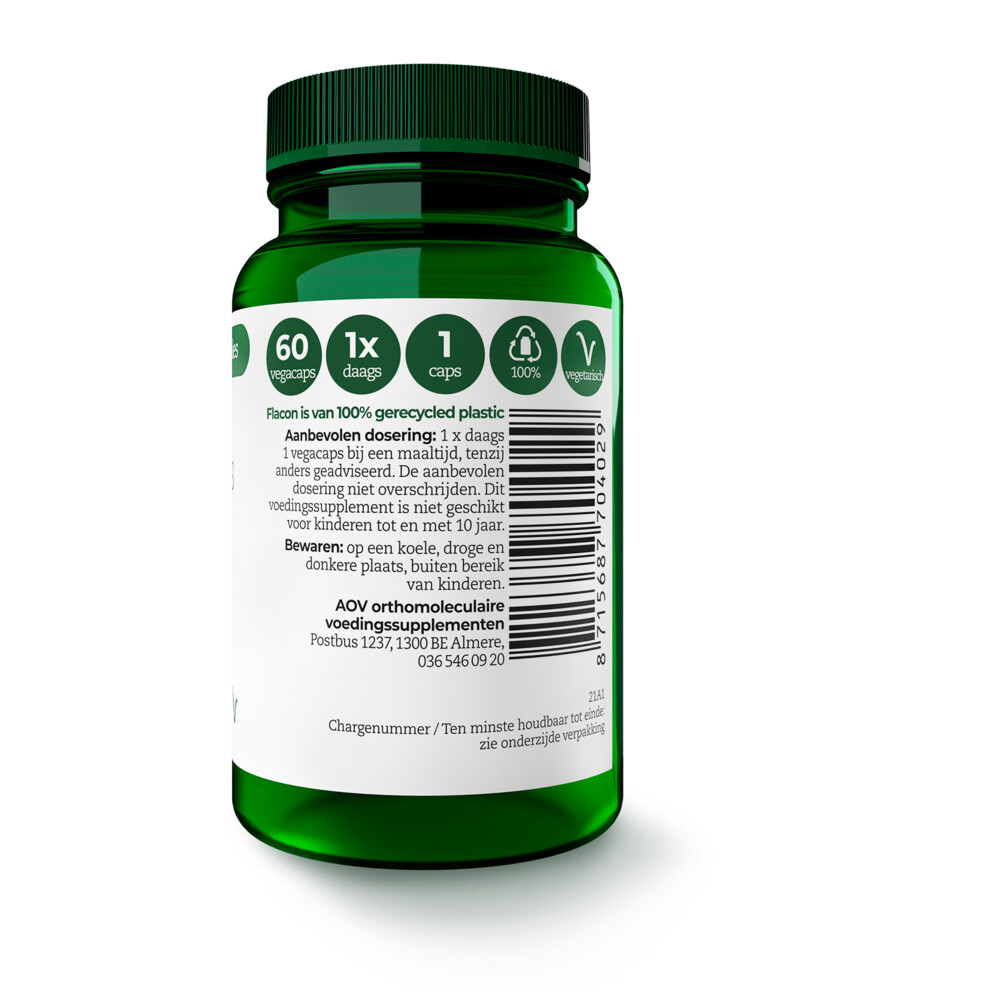AOV 402 Vitamine D3 25 mcg60 vegacapsules