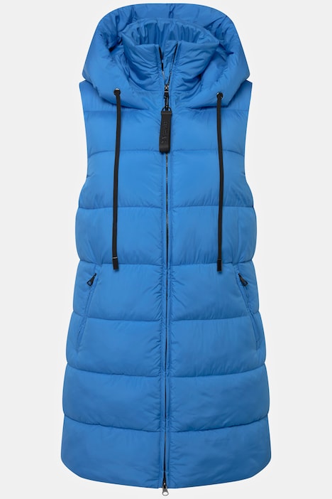 HYPRAR Long-Steppweste, 2-Wege-Zipper, wasserabweisend