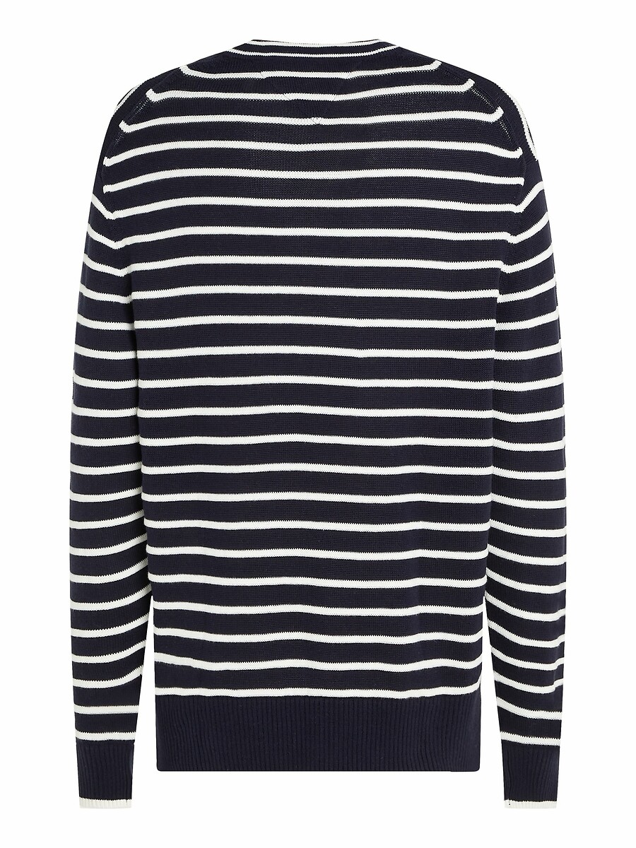 TOMMY HILFIGER<br>Suéter Survivor com gola redonda