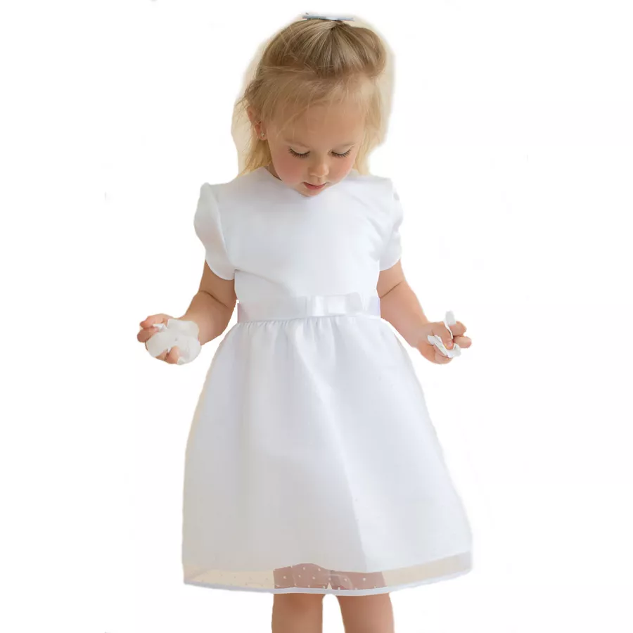 HOBEA Taufkleid Emilia weiß