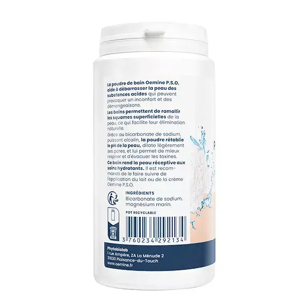 Pó para banho de mar alcalino Oemine PSO 300g