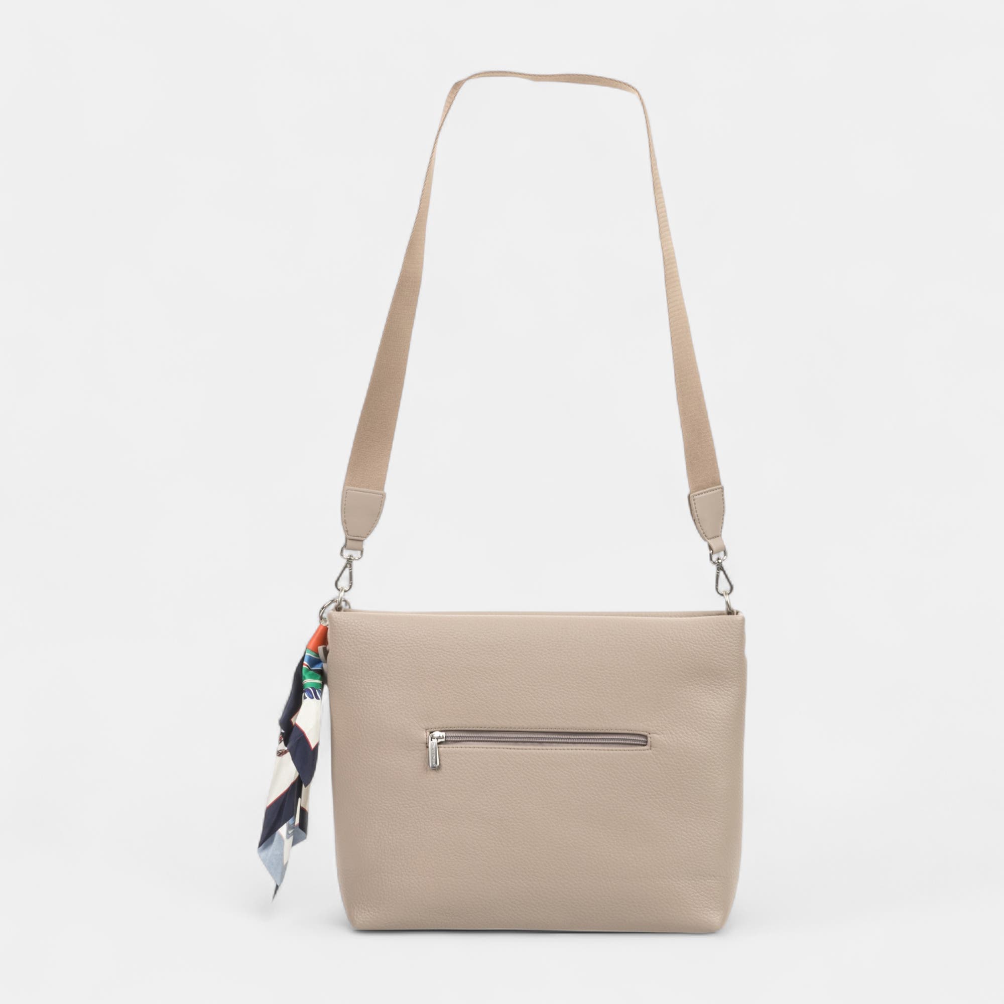 Sac de shopping taupe