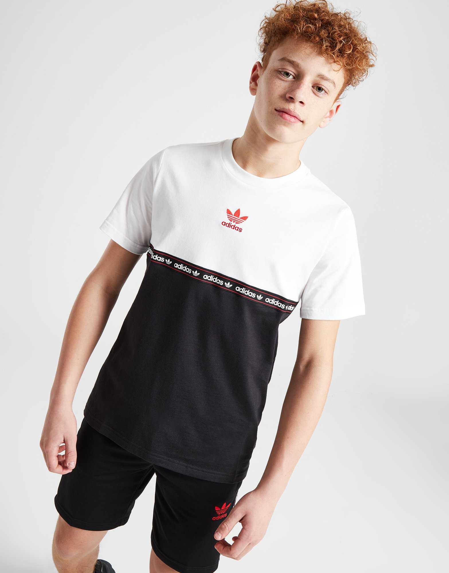 adidas Originals T-shirt Manches Courtes Tape Junior