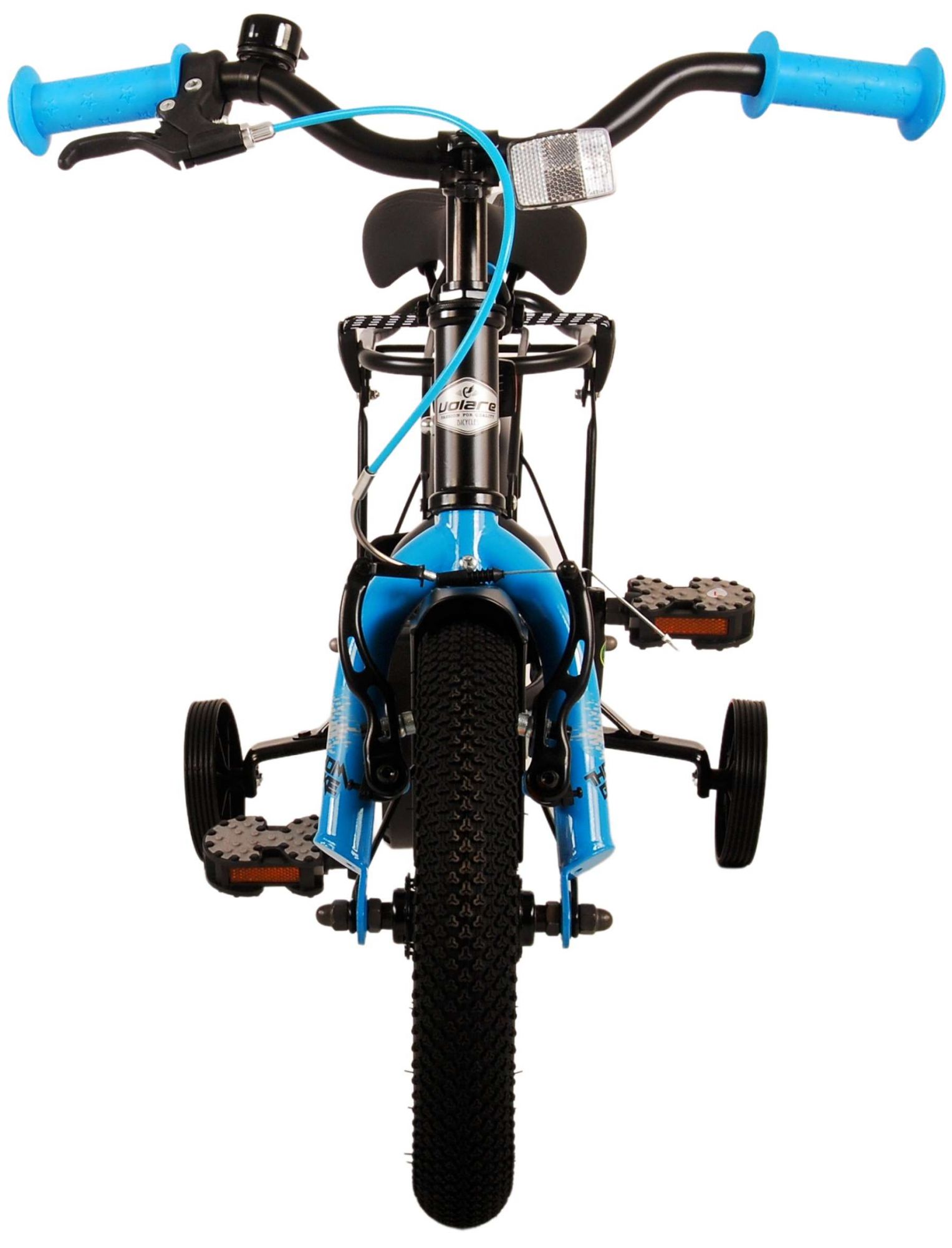 TPFSports Thombike Kinderfahrrad - Jungen - 12 Zoll - Rücktritt + Handbremse - Schwarz/Gelb