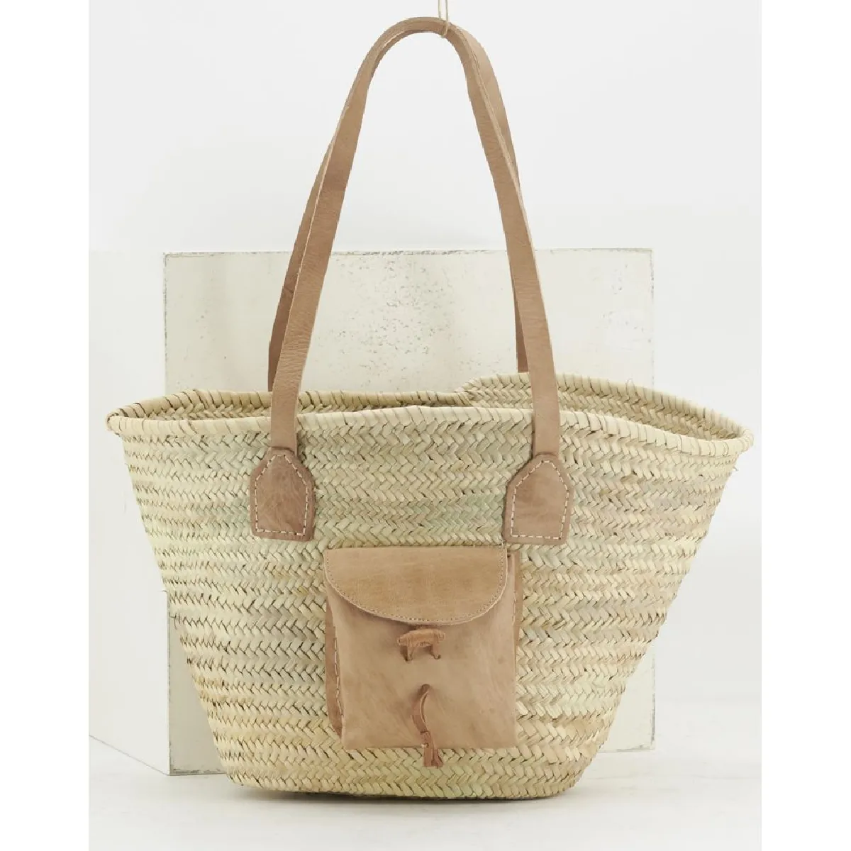 AUBRY GASPARD Sac en palmier