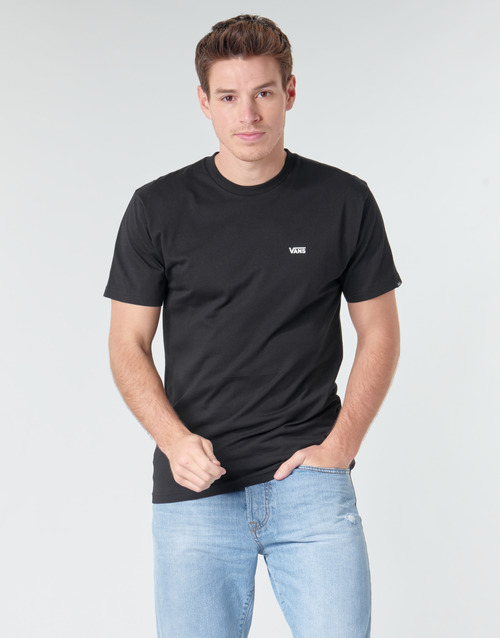 Vans - LEFT CHEST LOGO TEE - Noir
