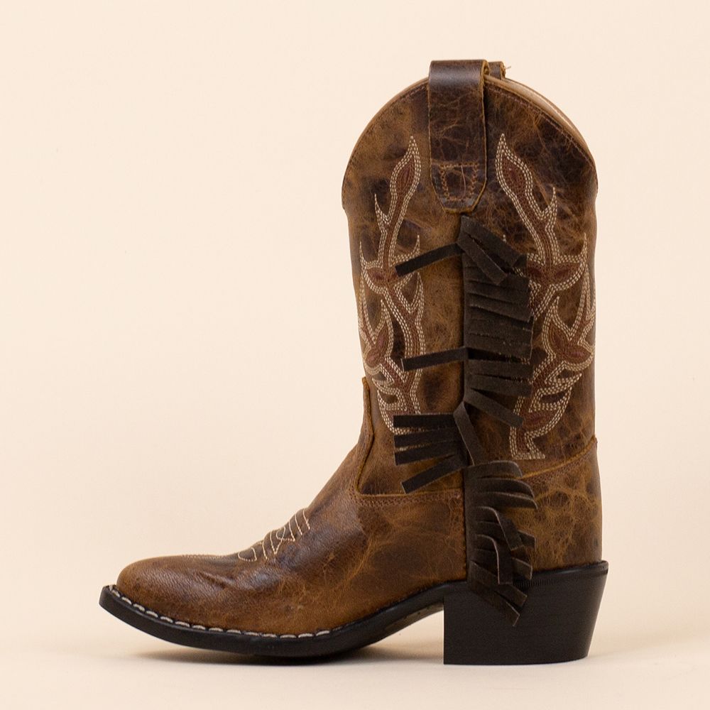 Old West 8199 cowboylaarsjes fringes