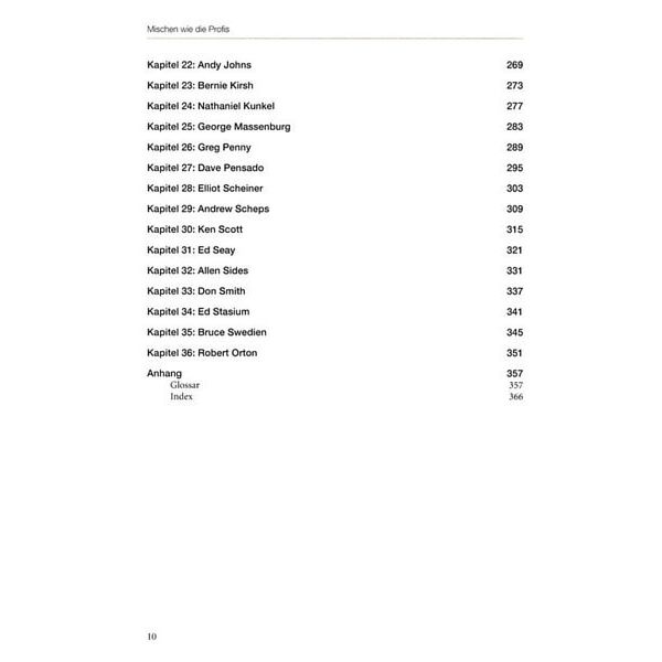 GC Carstensen Verlag Mischen wie die Profis