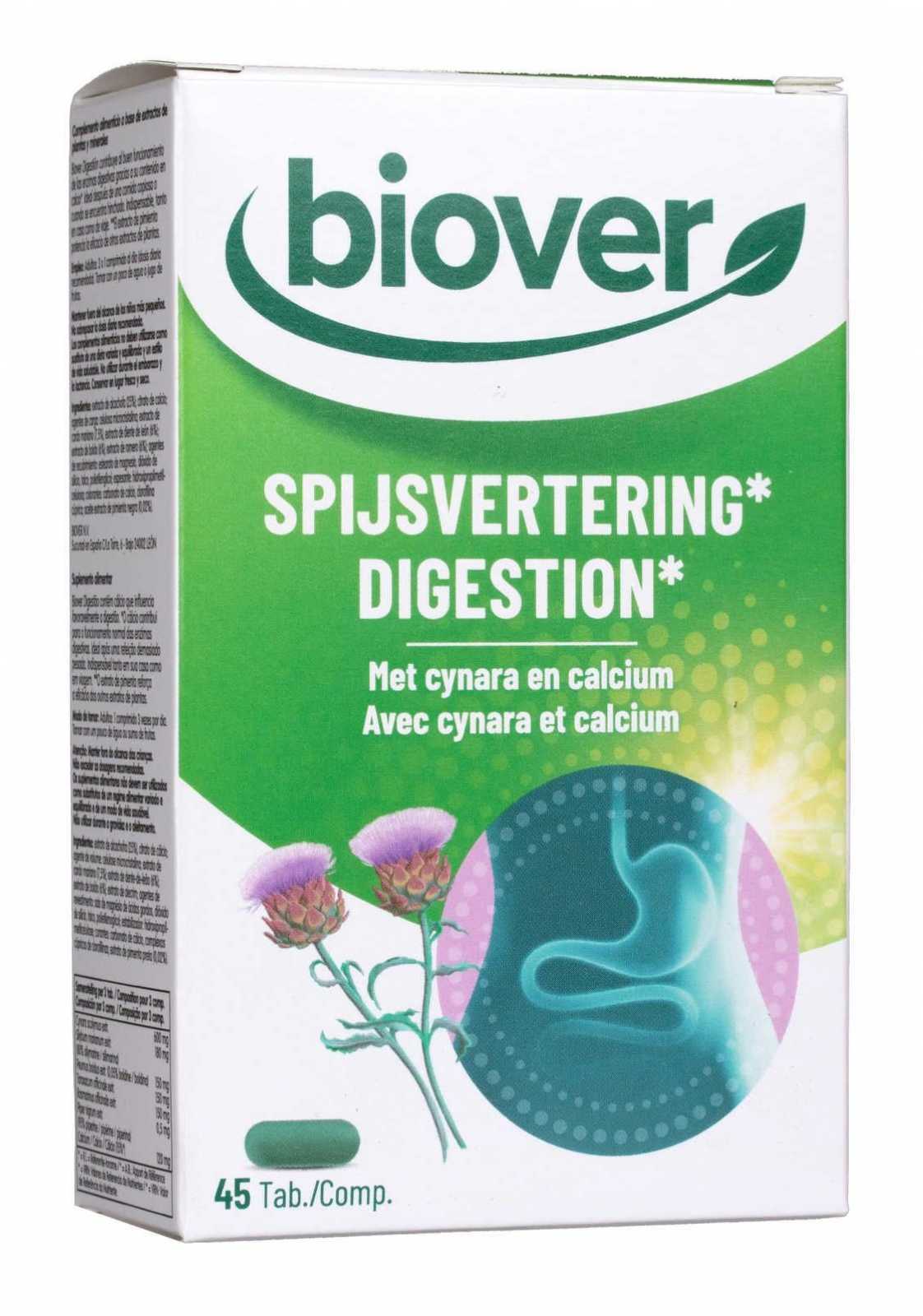 Biover Digestion 45 comprimidos