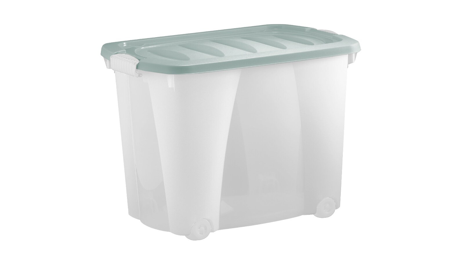 2x Rollenbox mit Griffen 60 Liter