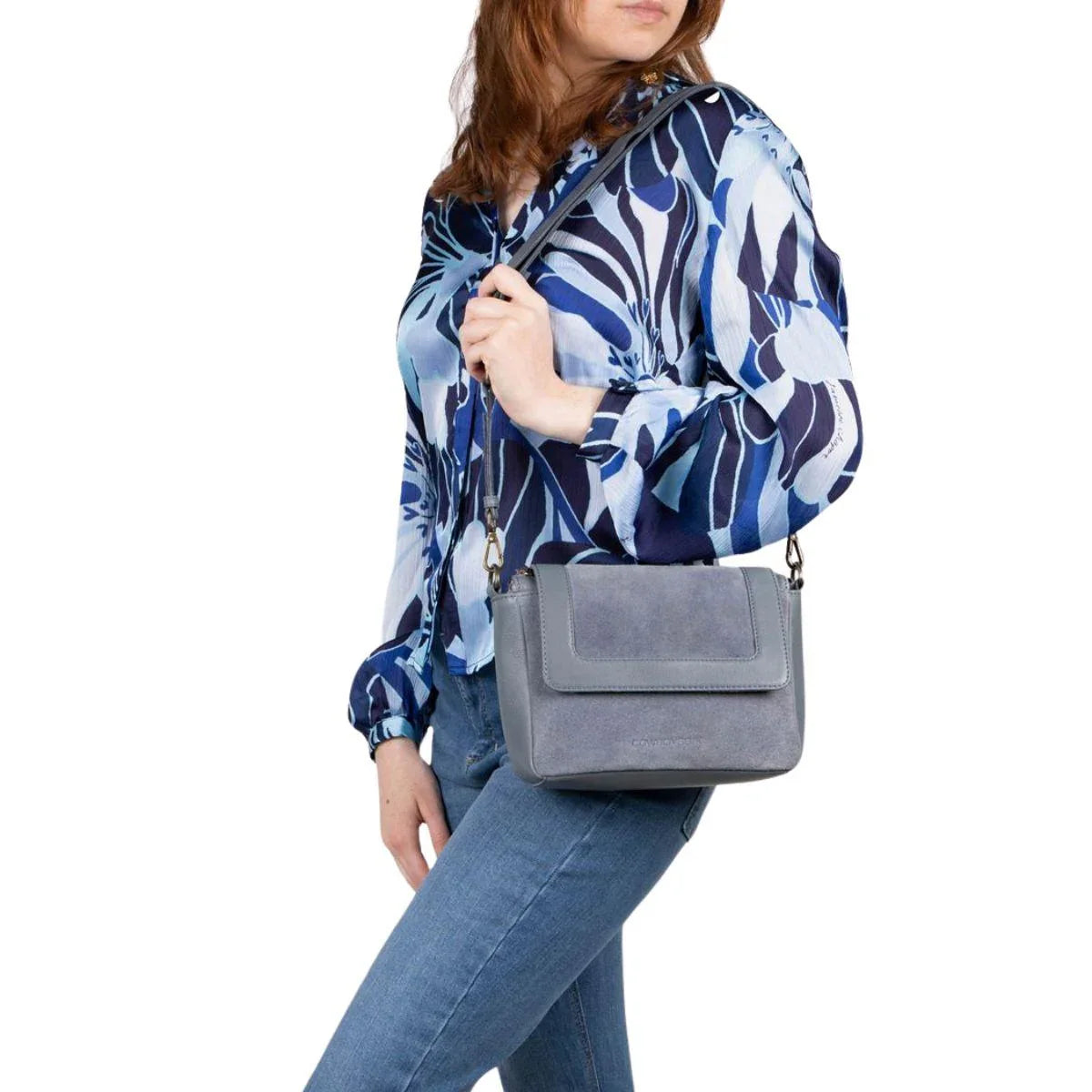 Cowboysbag | Citybag Texas | Suede crossbody