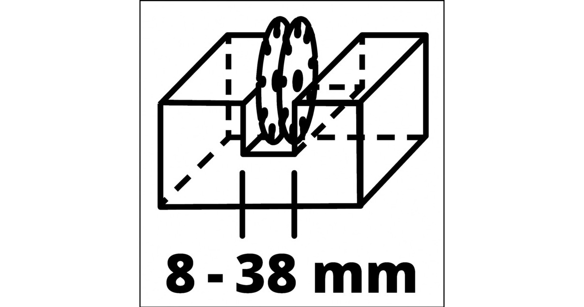 EINHELLMuurfrees TE-MA 1700  (Rood/zwart, 1500 Watt)