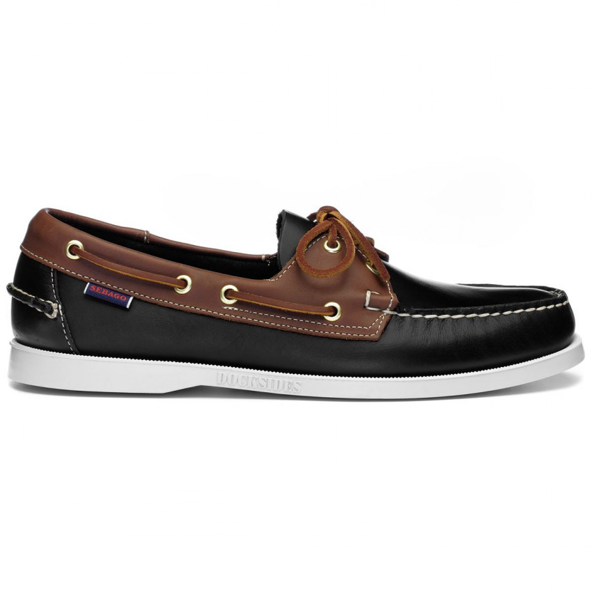 DOCKSIDES PORTLAND WAXY LEA Brown Black