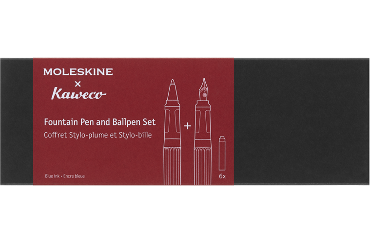 Fountain Pen and Ballpen Set Moleskine x Kaweco