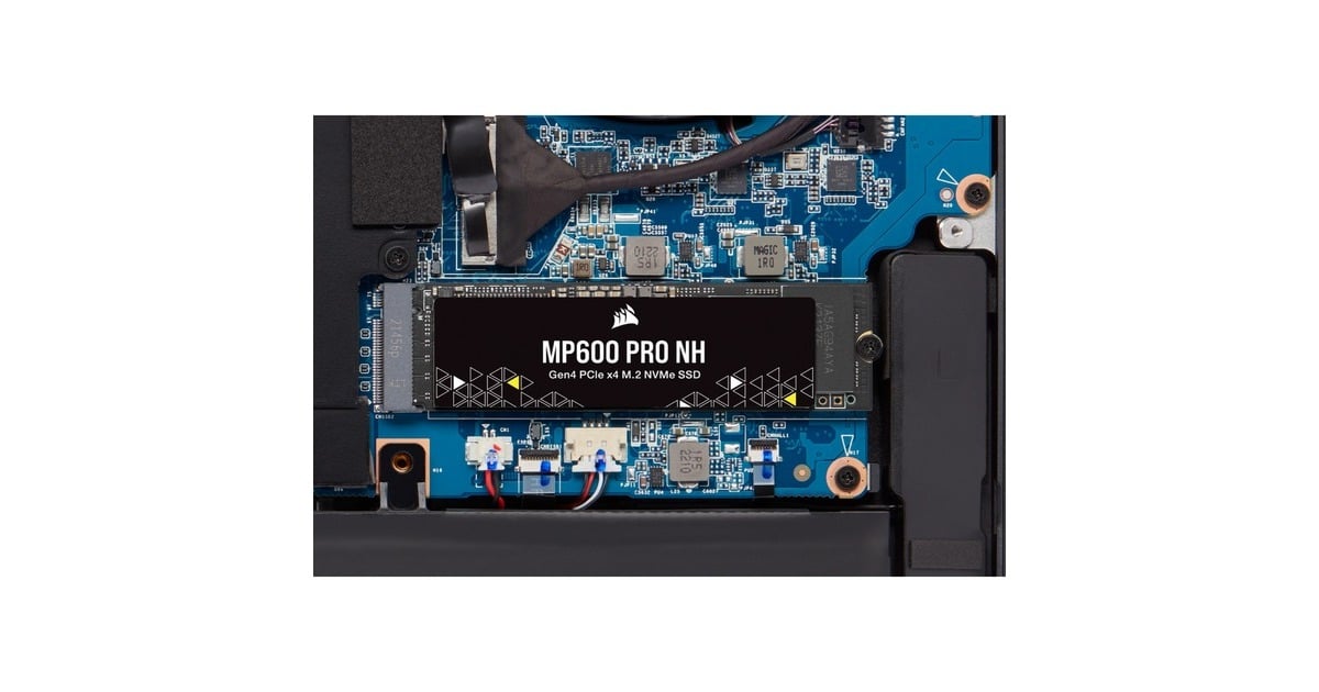 CorsairMP600PRO NH PCIe 4.0 NVMe M.2, 8 TB SSD  (CSSD-F8000GBMP600PNH, PCIe Gen 4.0 x4, NVMe 1.4, M.2 2280)