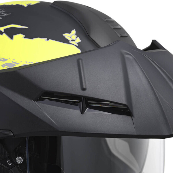 Schuberth - Casque E2 Atlas Noir / Jaune / Mat