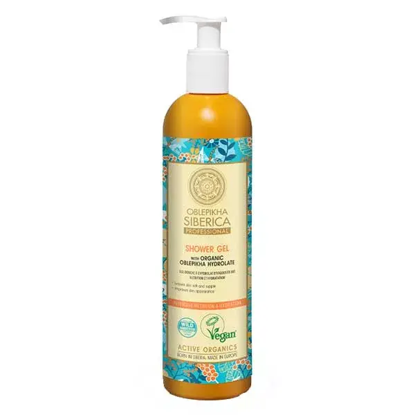 Natura Siberica - Gel de Banho de Espinheiro-marinho para Nutrição e Hidratação 400ml