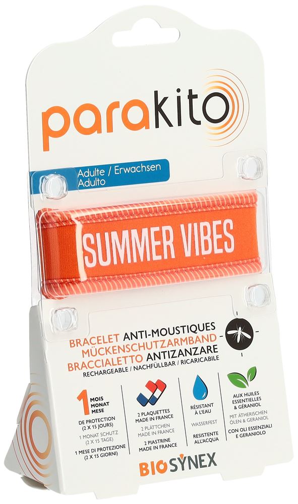 PARAKITO Armband Erwachsene Summer Vibes orange 1 Stk