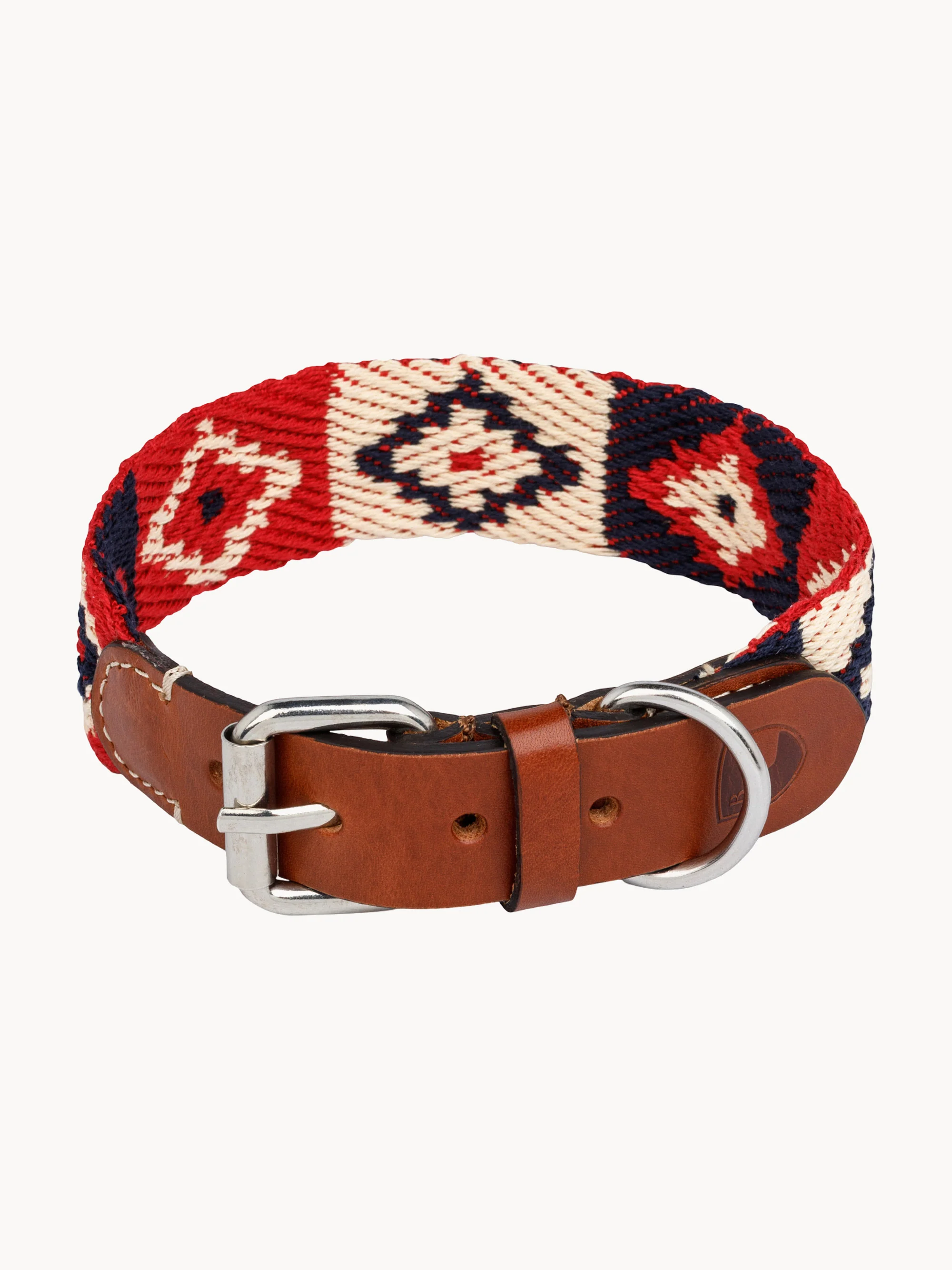 Handgemaakte huisdierhalsband Peruvian, verschillende formaten
