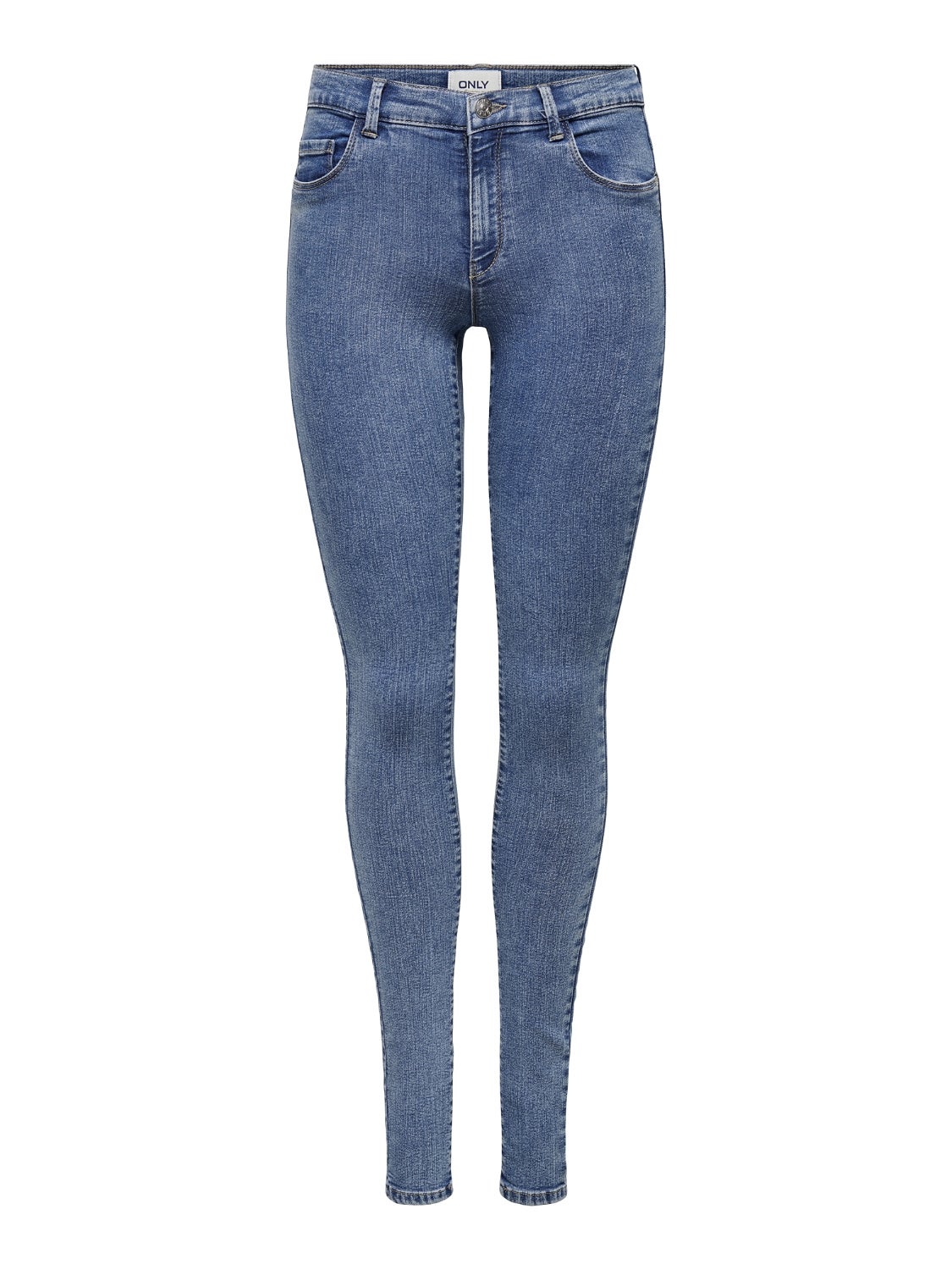 ONLRAIN Mittlere Taille Skinny Fit Jeans Medium Blue Denim