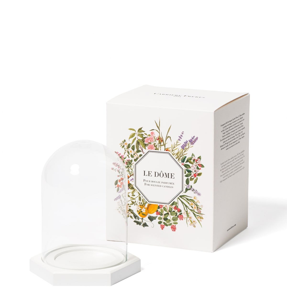 CARRIÈRE FRÈRES Le Dome - Socle &  Cloche Coffret Accessoires