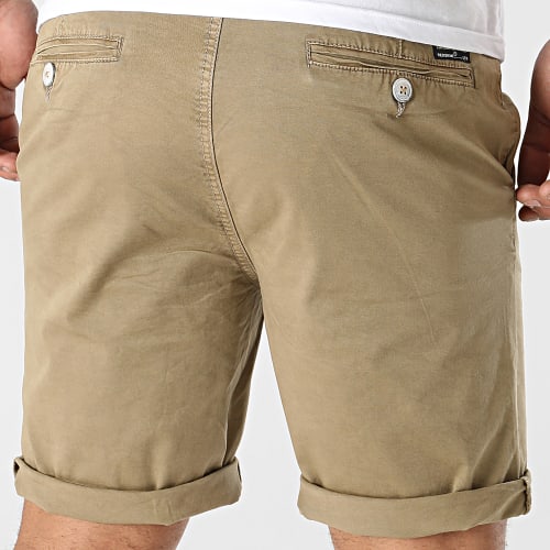 Short Chino Brand Field Beige Foncé