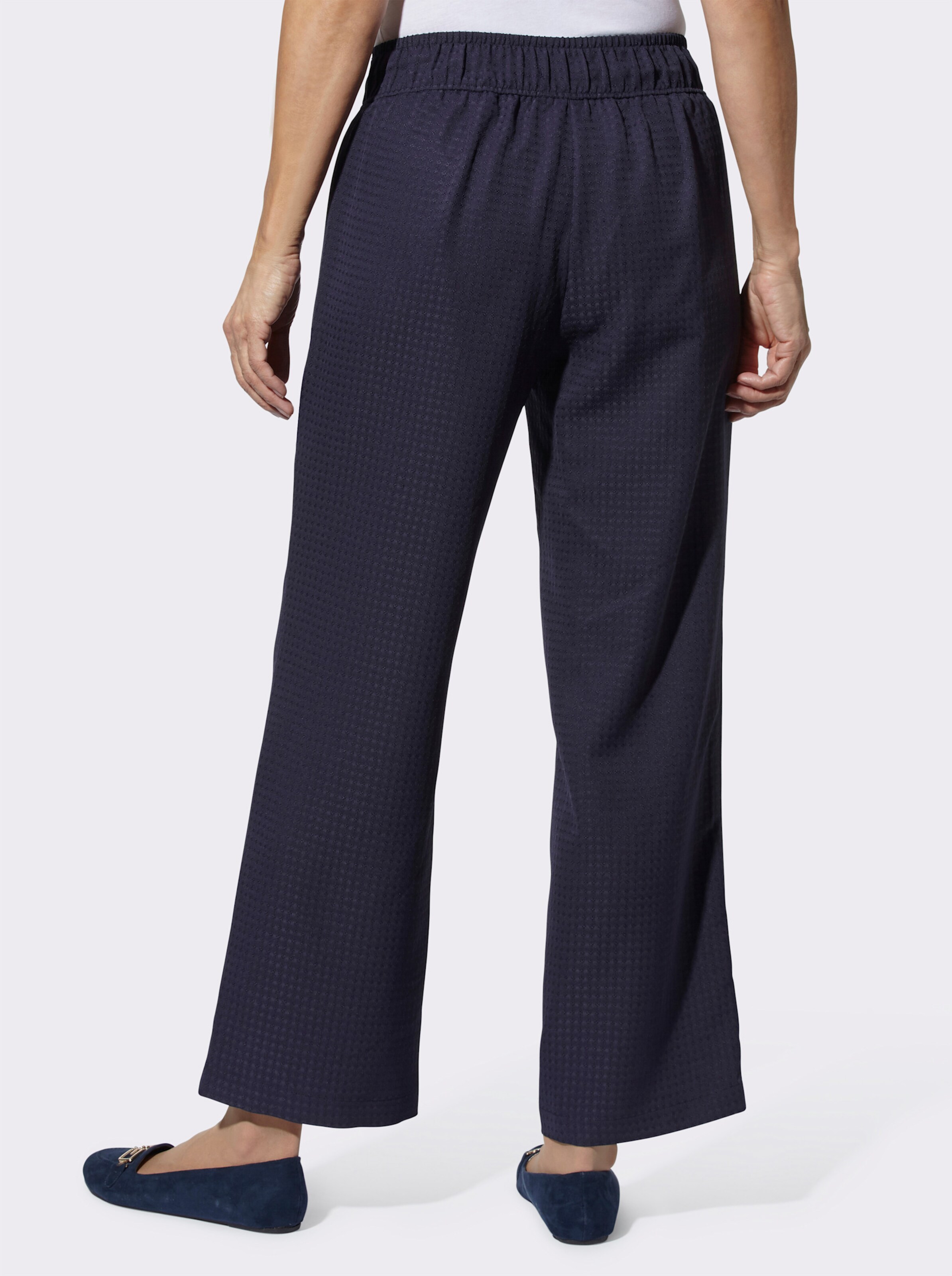 Hose im Jacquard-Muster