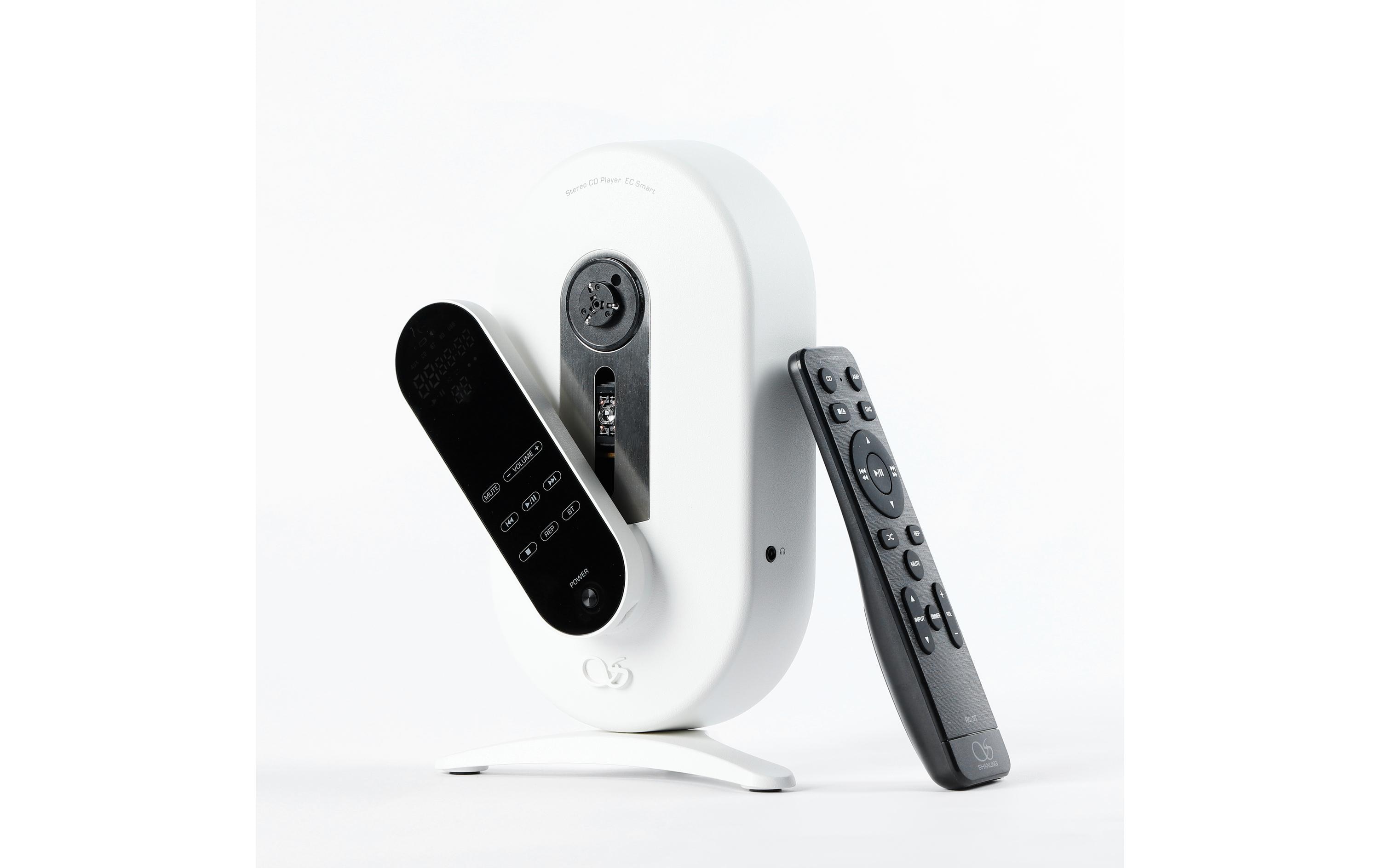 CD-Player EC Smart mit Bluetooth Weiss<br>Kompakter CD-Spieler mit Bluetooth