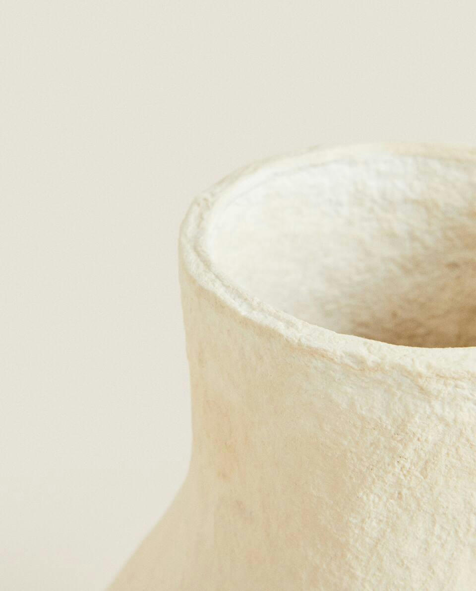 JARRA DE PAPEL MÓCHÉ