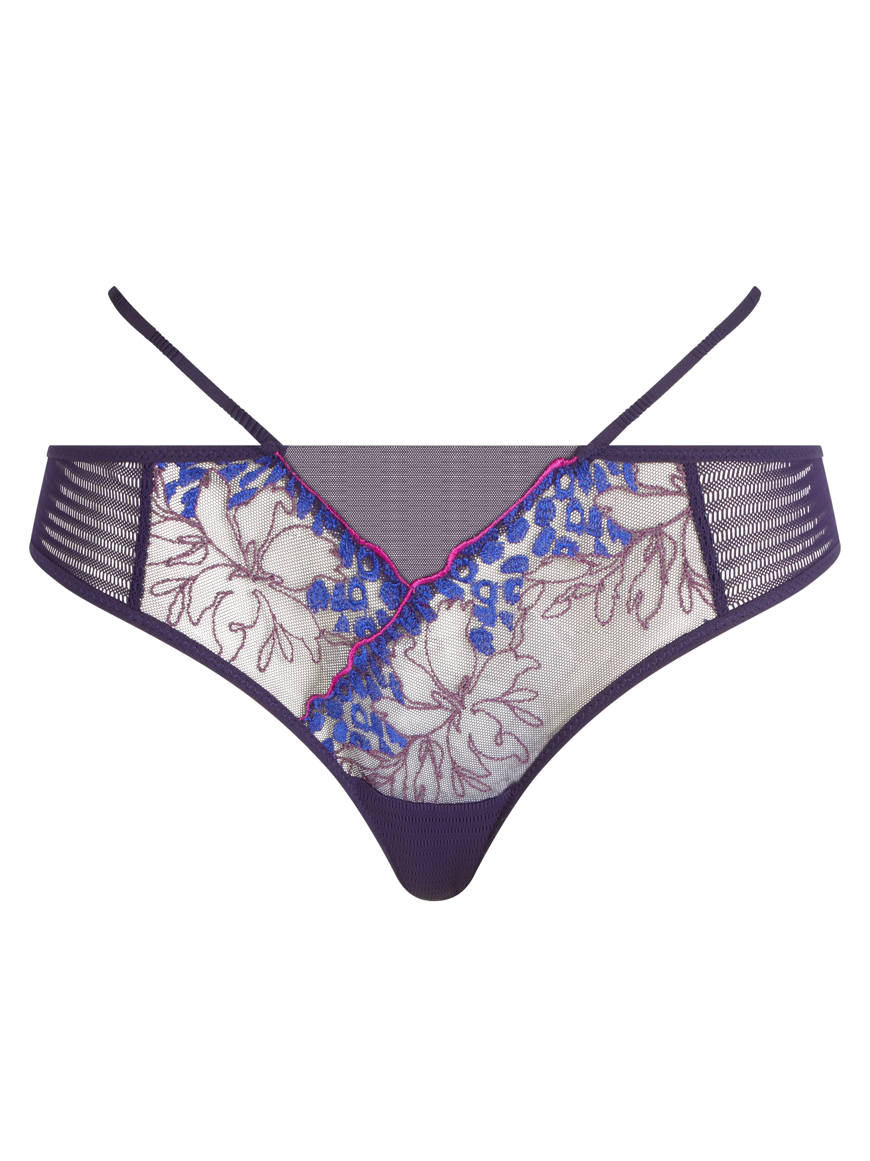 SPICE - Tanga broderie | Multicolore